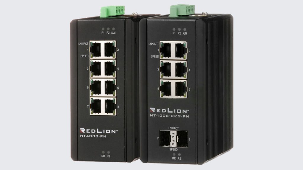 Red Lion presenta nueva serie de conmutadores Ethernet industriales administrados - MG Indusol